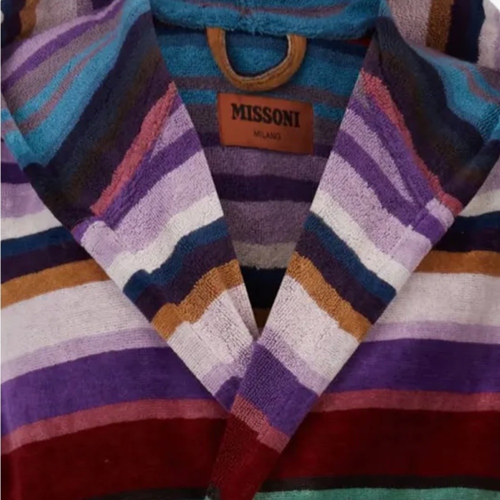 New Missoni Bathrobe Size XL - Picture 2 of 9